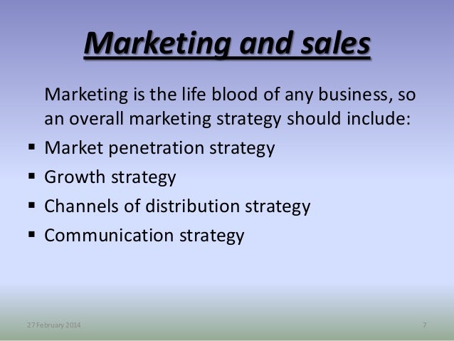 business project presentation ppt strategic sales plan examples